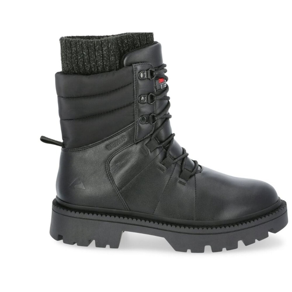 Ozark Trail Women's 10 Lace Up Combat Snow Leather Waterproof Boots NEW